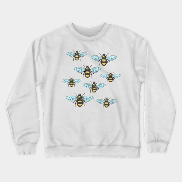 All The Bees! Crewneck Sweatshirt by SWON Design